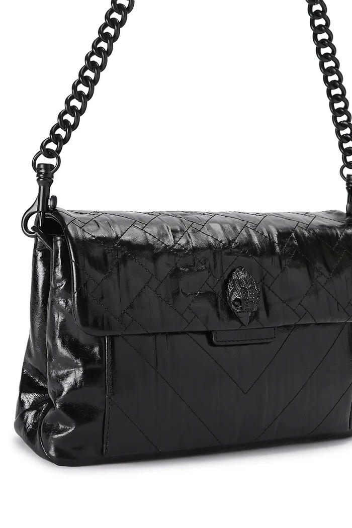 Kurt Geiger London Torebka damska skórzana CELIA 6153700019 czarny AW26