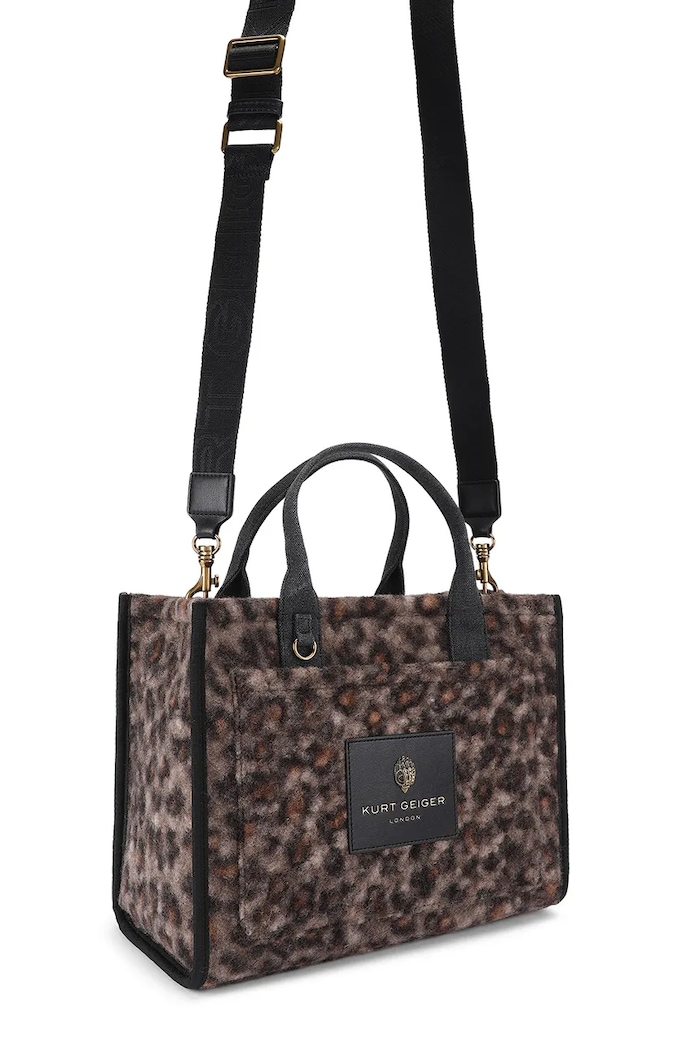 Kurt Geiger London Torebka tote damska 6152832689 brązowy AW26