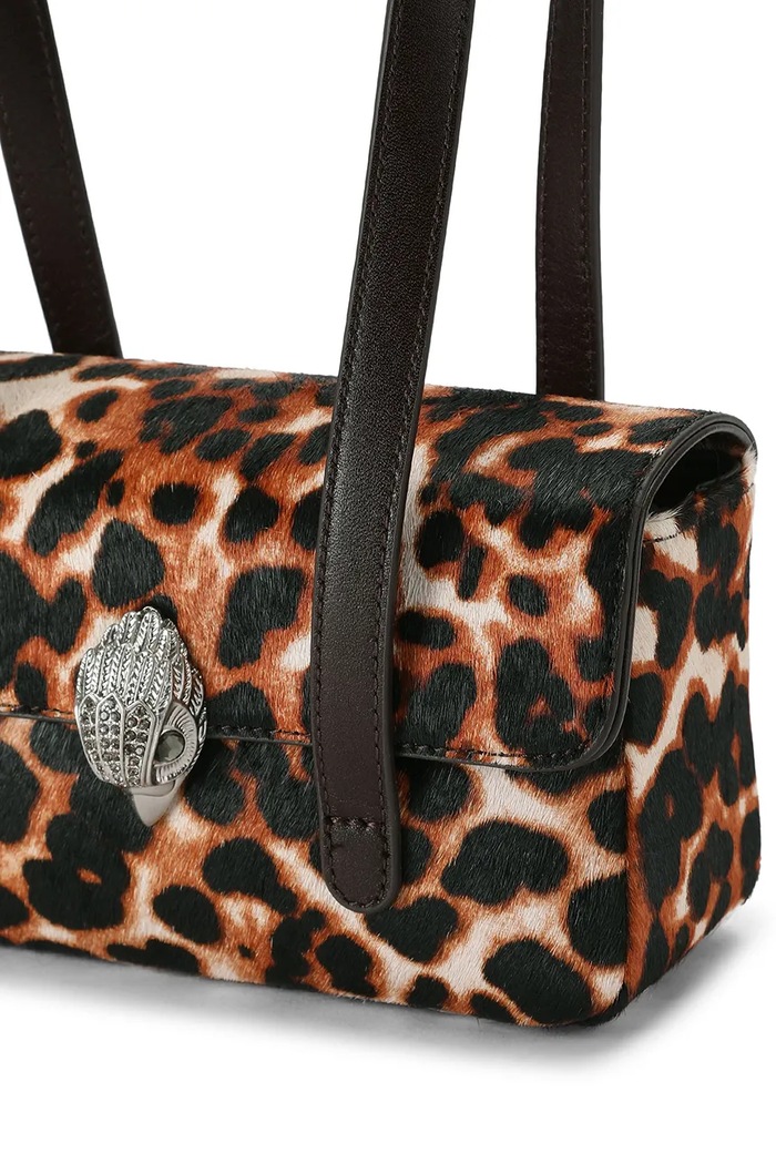 Torebka damska skórzana Oxford Kurt Geiger London 6076346189 beżowy