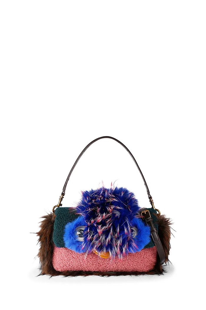 Kurt Geiger London Torebka crossbody damska Oxford niebieski 6075381999