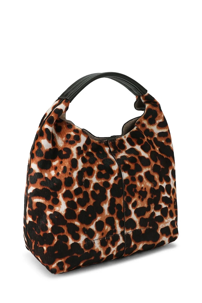 Akcesoria Kurt Geiger London Torebka hobo damska skórzana Chelsea 6063846189 beżowy