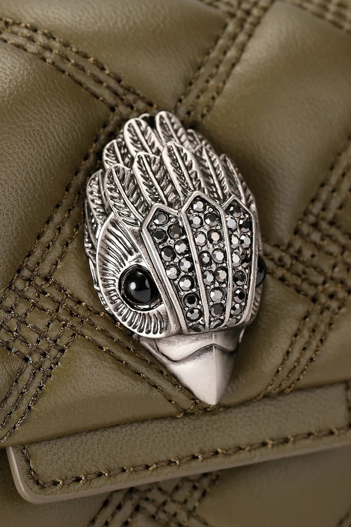 Torebka crossbody damska skórzana Kurt Geiger London 6062779109 zielony