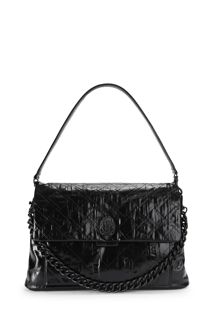 Kurt Geiger London Torebka shopper damska skórzana CELIA czarny 6059900019
