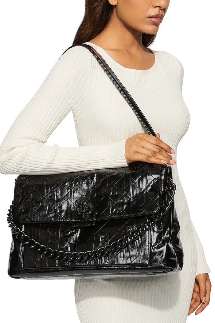 Torebka shopper damska skórzana CELIA Kurt Geiger London czarny 6059900019