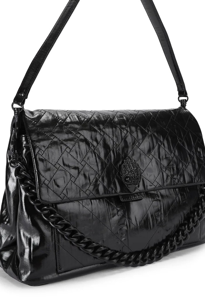 Kurt Geiger London Torebka shopper damska skórzana CELIA 6059900019 czarny AW26