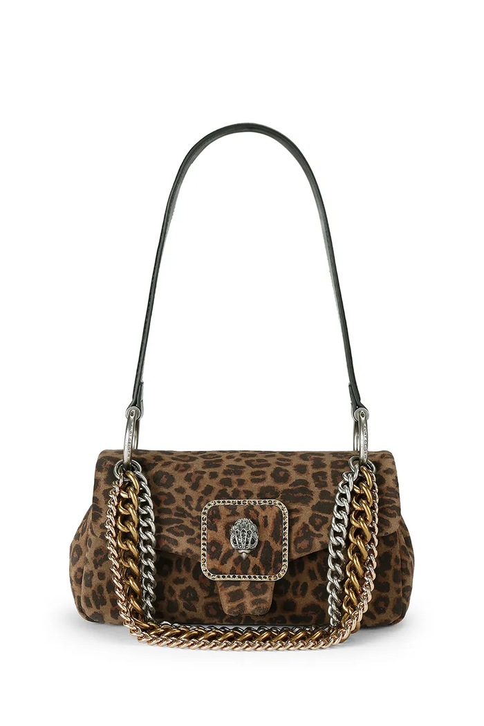 Kurt Geiger London Torebka damska zamszowa Pimlico brązowy 6053239289