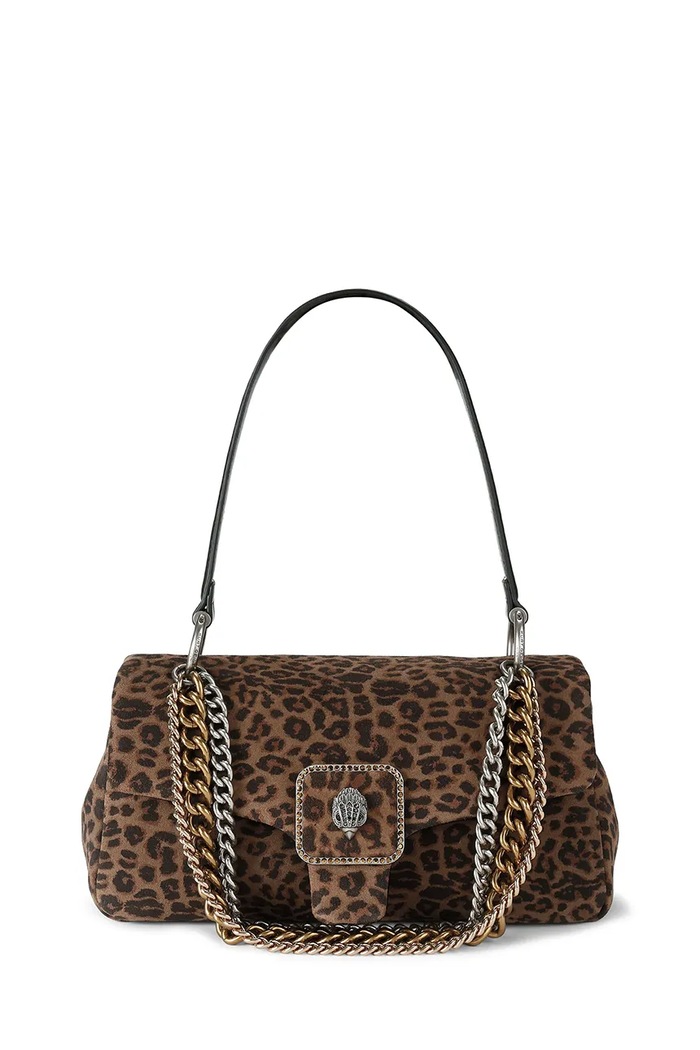 Kurt Geiger London Torebka damska zamszowa Pimlico brązowy 6053139289