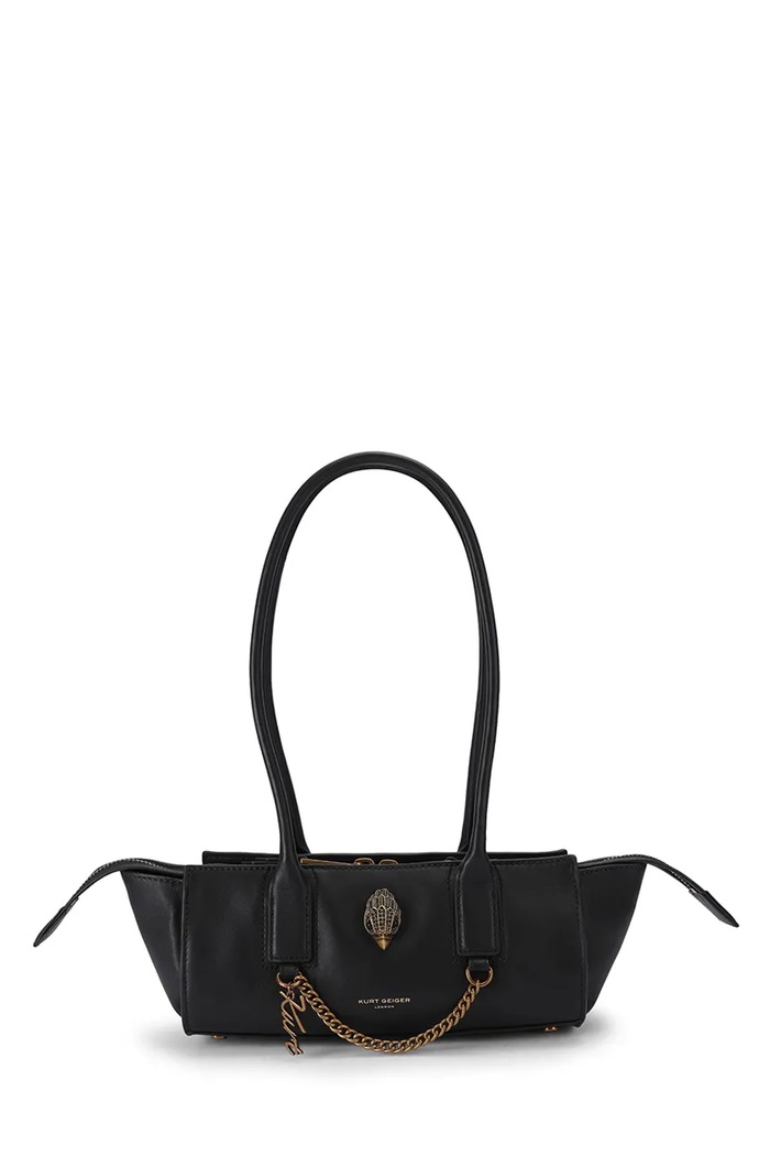 Kurt Geiger London Torebka bagietka damska skórzana Sloane czarny 5965200109