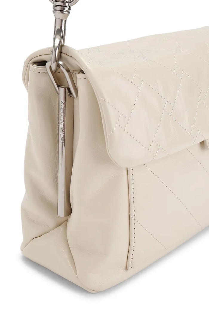 Torebka damska skórzana CELIA Kurt Geiger London 5851741019 biały