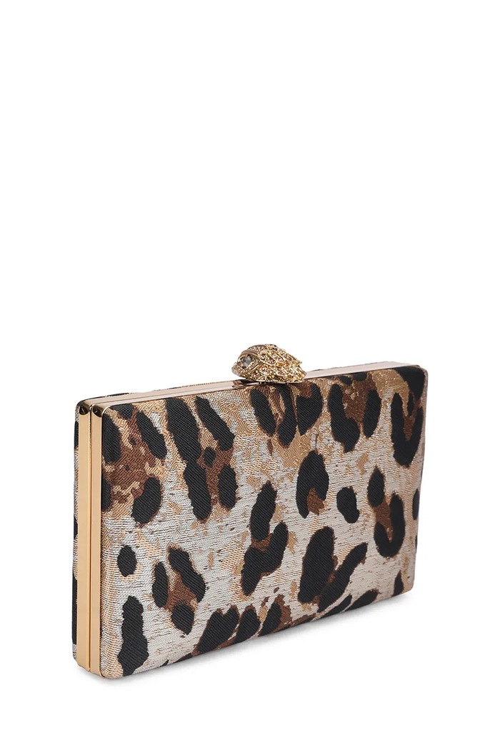 Akcesoria Kurt Geiger London Kopertówka damska KENSINGTON 5569666069 złoty