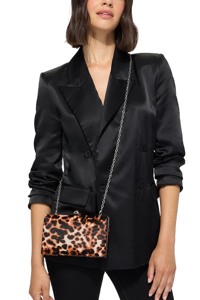 Kopertówka damska skórzana KENSINGTON Kurt Geiger London beżowy 5569646189