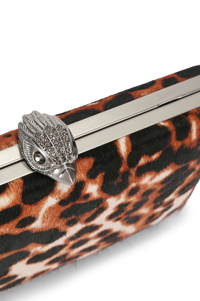 Kopertówka damska skórzana KENSINGTON Kurt Geiger London 5569646189 beżowy
