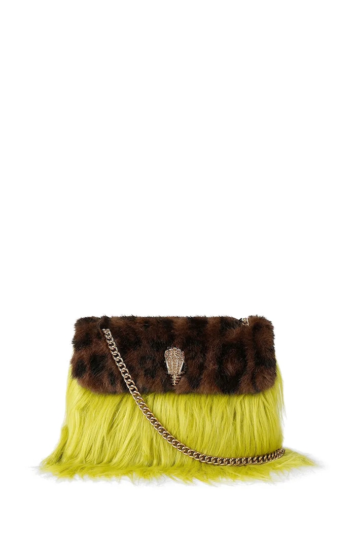 Kurt Geiger London Torebka crossbody damska KENSINGTON zielony 5019679999