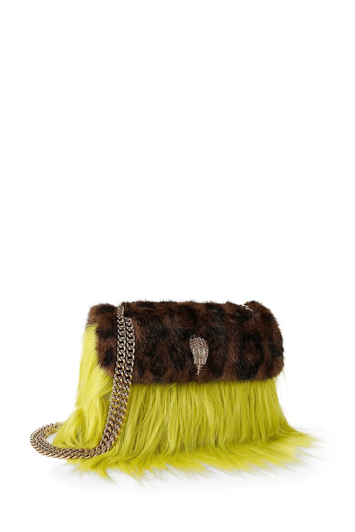 Kurt Geiger London Torebka crossbody damska KENSINGTON 5019679999 zielony AW26