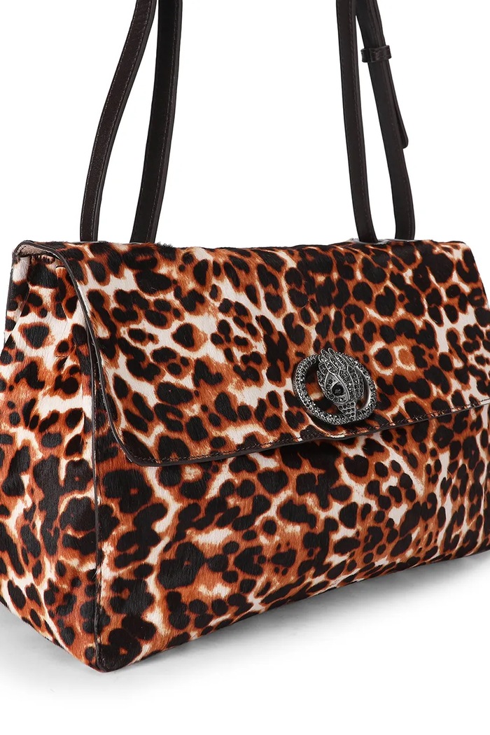Kurt Geiger London Torebka damska skórzana Chelsea 6154046189 beżowy AW26