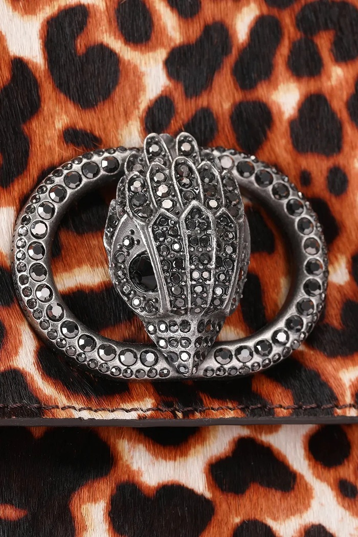Torebka damska skórzana Chelsea Kurt Geiger London beżowy 6154046189