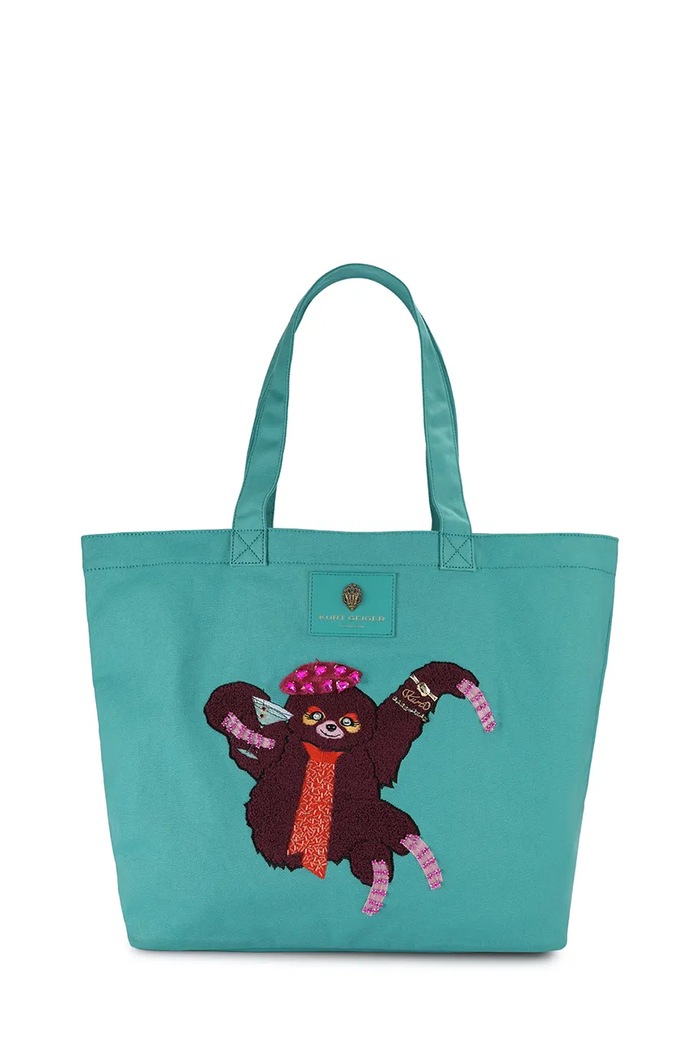 Kurt Geiger London Torebka tote damska turkusowy 6152677339