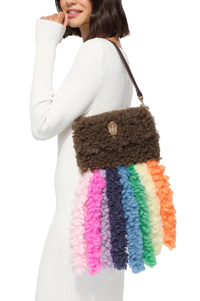 Torebka damska KENSINGTON Kurt Geiger London brązowy 6075239999