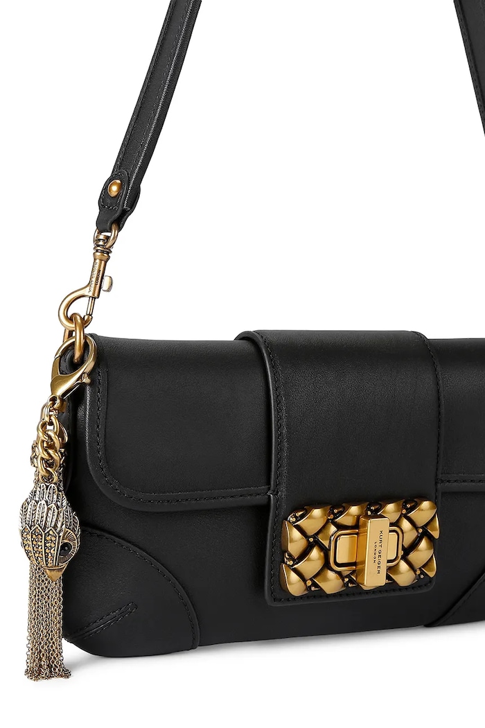 Kurt Geiger London Torebka tote damska skórzana Marylebone 6056100109 czarny AW26