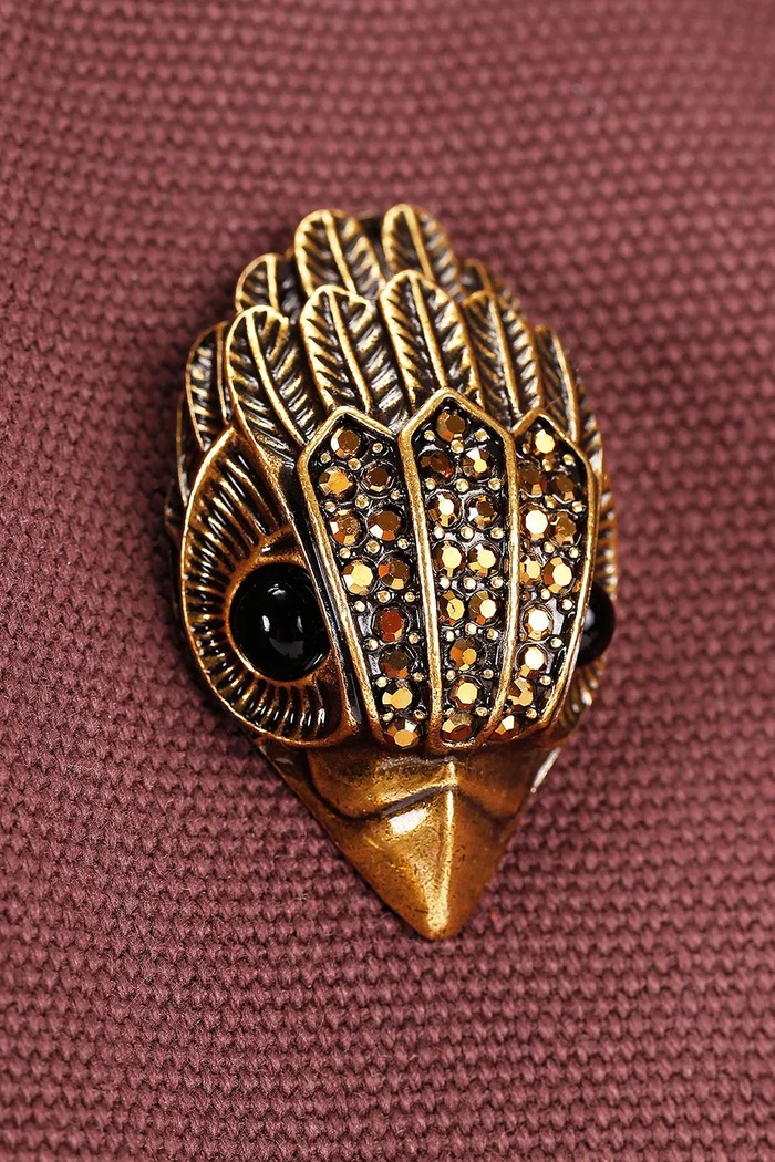 Torebka shopper damska bawełniana Sloane Kurt Geiger London 6055730339 brązowy