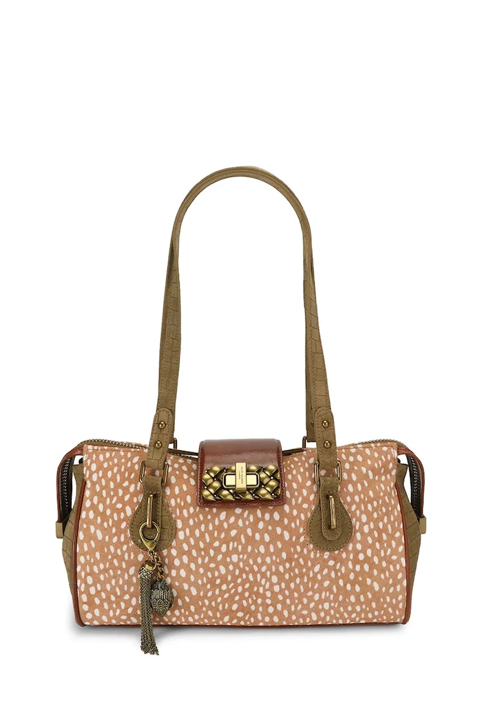 Kurt Geiger London Torebka damska skórzana Marylebone beżowy 6053446019