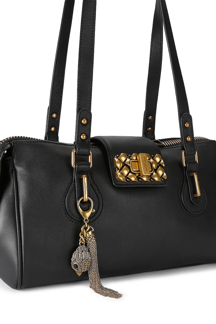Kurt Geiger London Torebka damska skórzana Marylebone 6053400109 czarny AW26