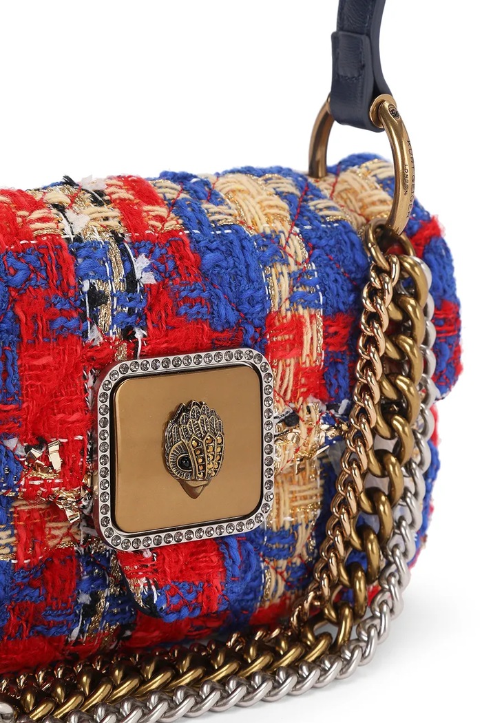 Torebka crossbody damska skórzana Pimlico Kurt Geiger London 6053259609 czerwony