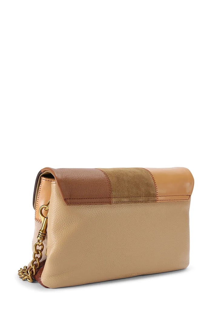 Akcesoria Kurt Geiger London Torebka damska skórzana CELIA 5851749129 beżowy