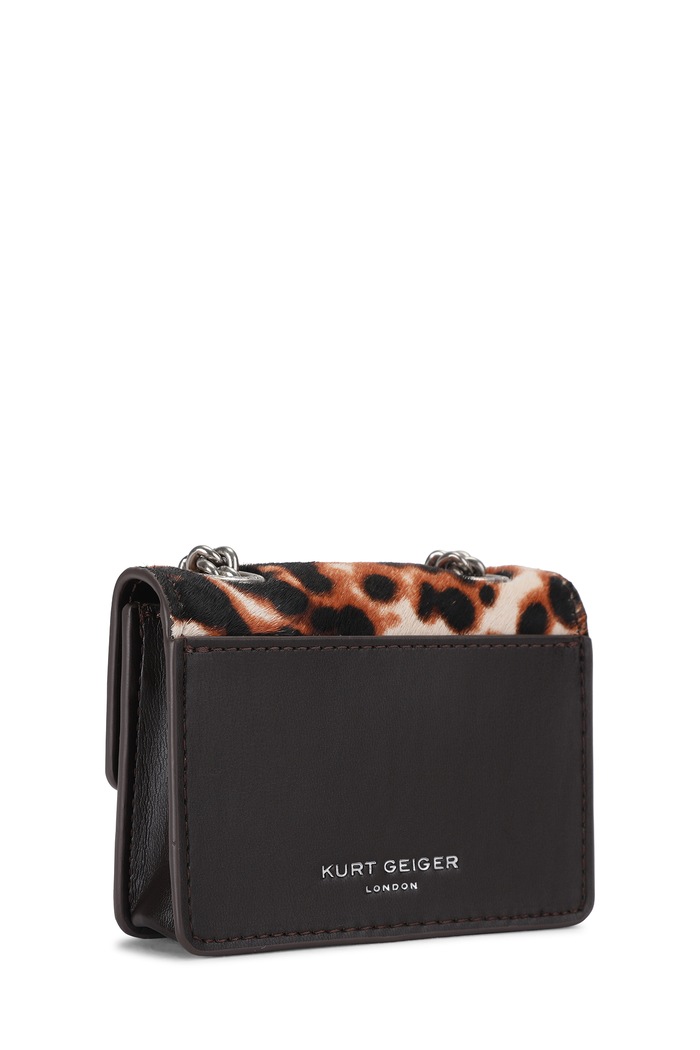 Akcesoria Kurt Geiger London Torebka crossbody damska KENSINGTON 5848246189 beżowy