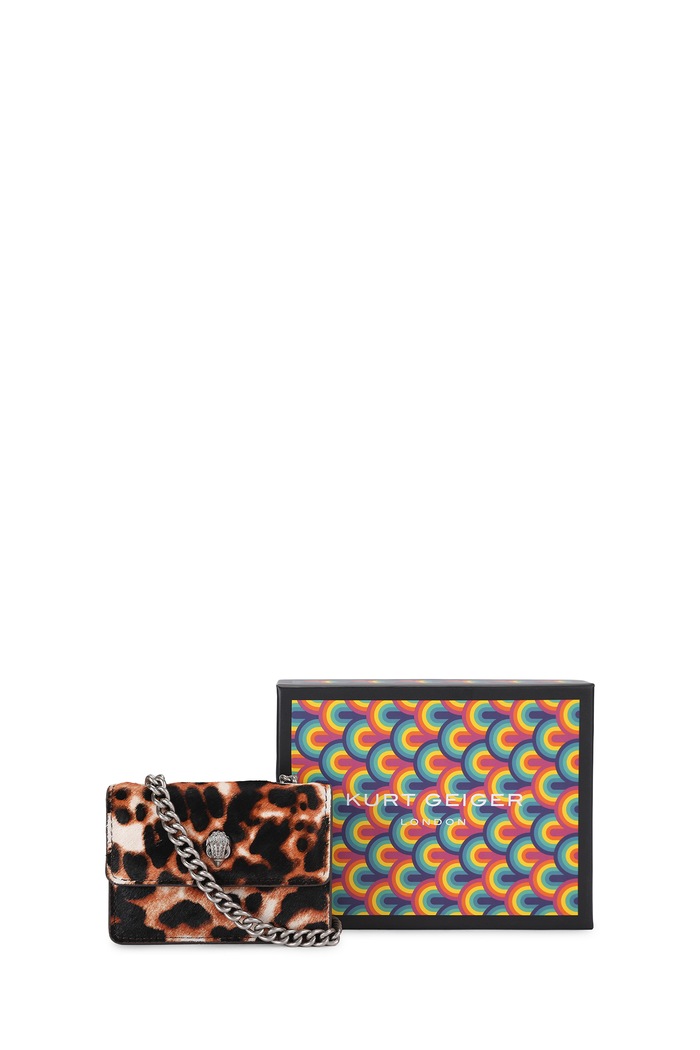 Torebka crossbody damska KENSINGTON Kurt Geiger London beżowy 5848246189