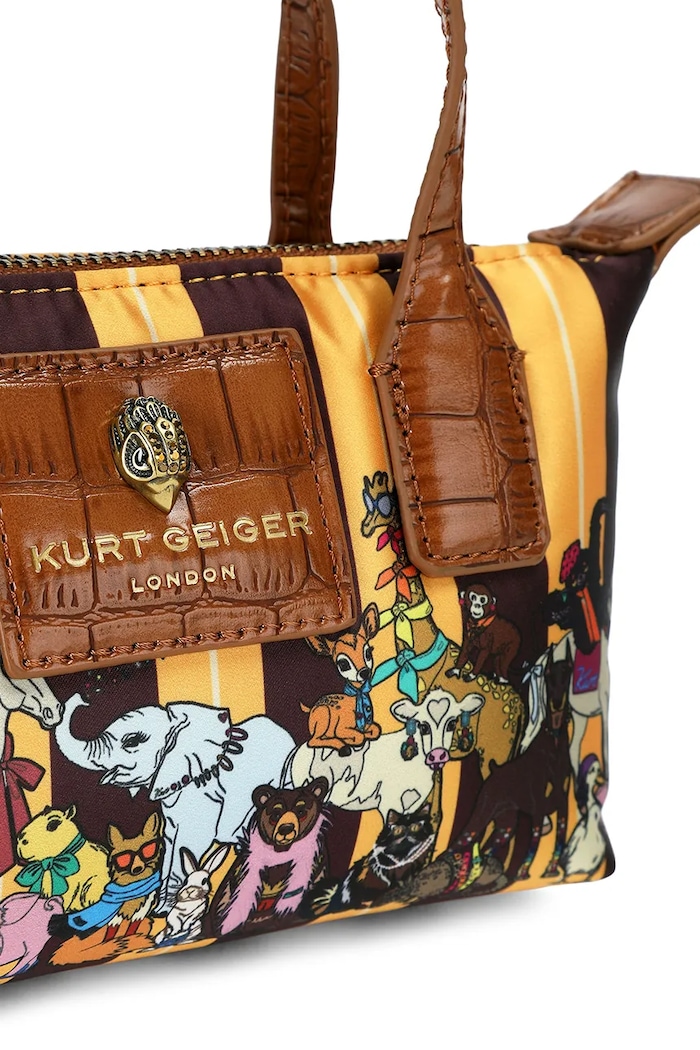 Torebka crossbody damska Sloane Kurt Geiger London 6063539229 brązowy