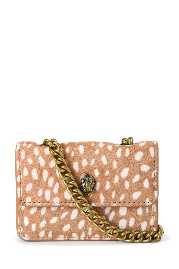 Kurt Geiger London Torebka damska skórzana KENSINGTON beżowy 5848246019