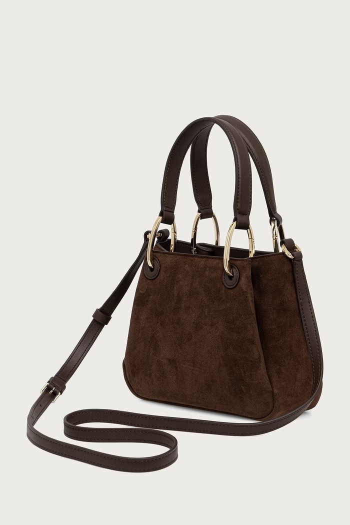 Akcesoria HUGO Torebka crossbody damska Orin 2.0 S_Tote Mini 50568035 brązowy
