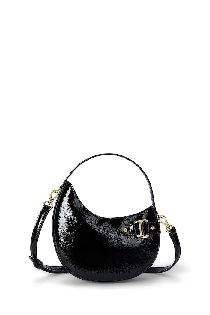 Lauren Ralph Lauren Torebka damska skórzana czarny 431P04070