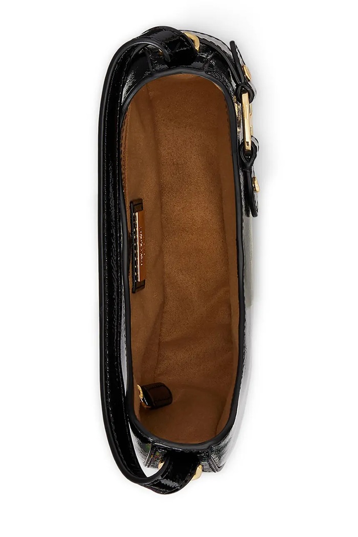 Torebka damska skórzana Lauren Ralph Lauren 431P04070 czarny
