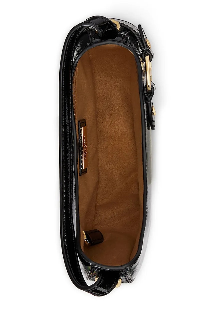 Torebka damska skórzana Lauren Ralph Lauren 431P04070 czarny