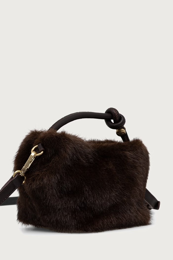 Pedro del Hierro Torebka crossbody damska 1114766 brązowy AW26