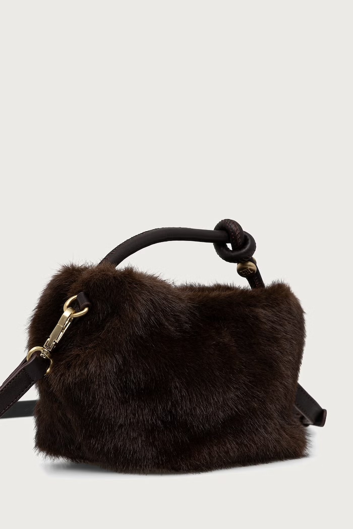 Pedro del Hierro Torebka crossbody damska 1114766 brązowy AW26