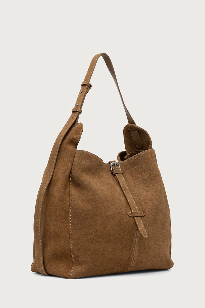Eleh Torebka hobo damska EFWB260001 beżowy AW26