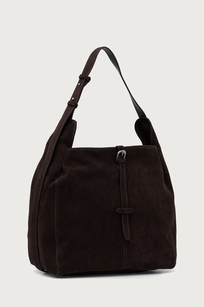 Eleh Torebka hobo damska EFWB260001 brązowy AW26