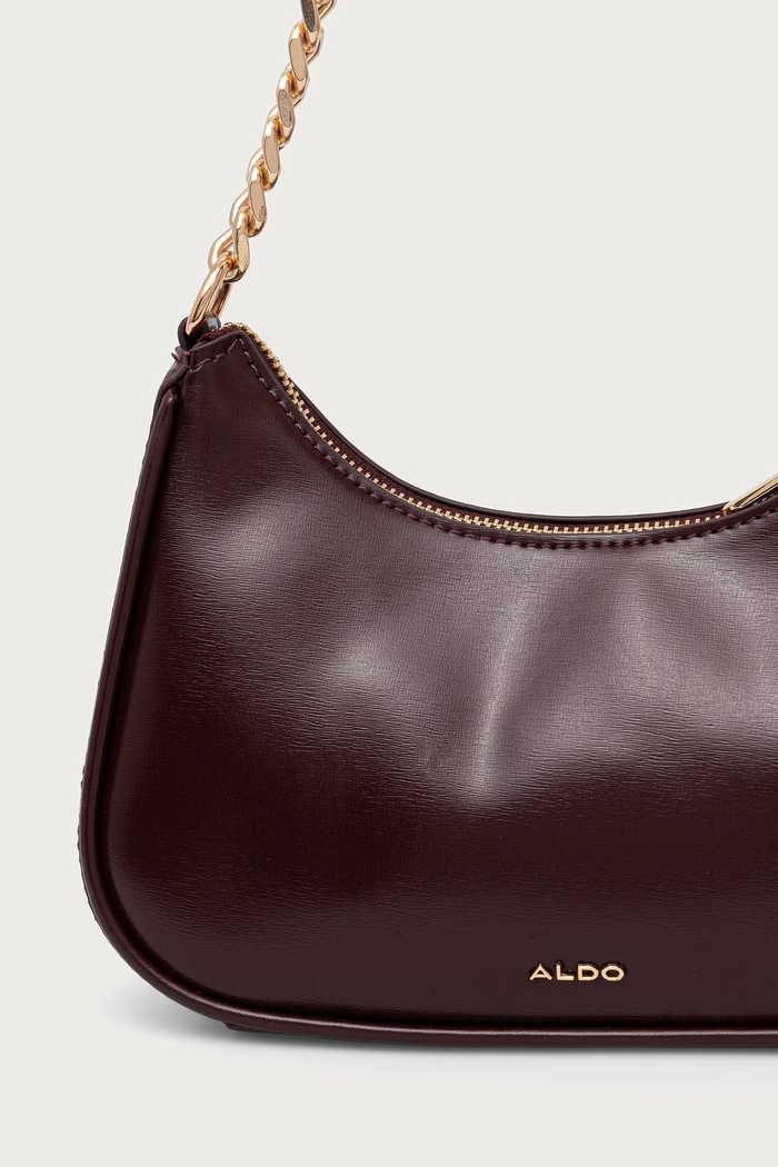 Аксесоари Aldo Чанта тип хобо дамска от имитация на кожа SABRYNE SABRYNE.601 бордо