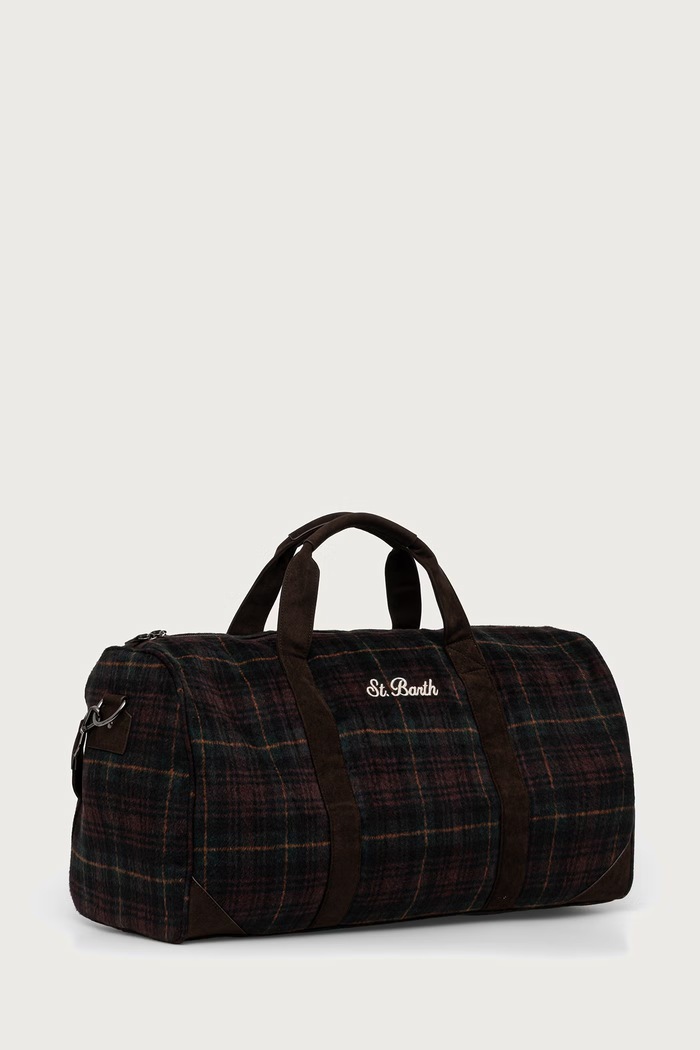 MC2 Saint Barth Torba podróżna damska JTEL0010 brązowy AW26