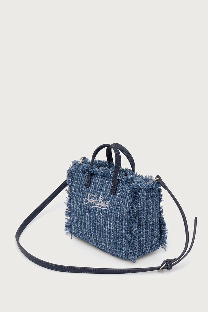 Akcesoria MC2 Saint Barth Torebka crossbody damska VAMI032 niebieski