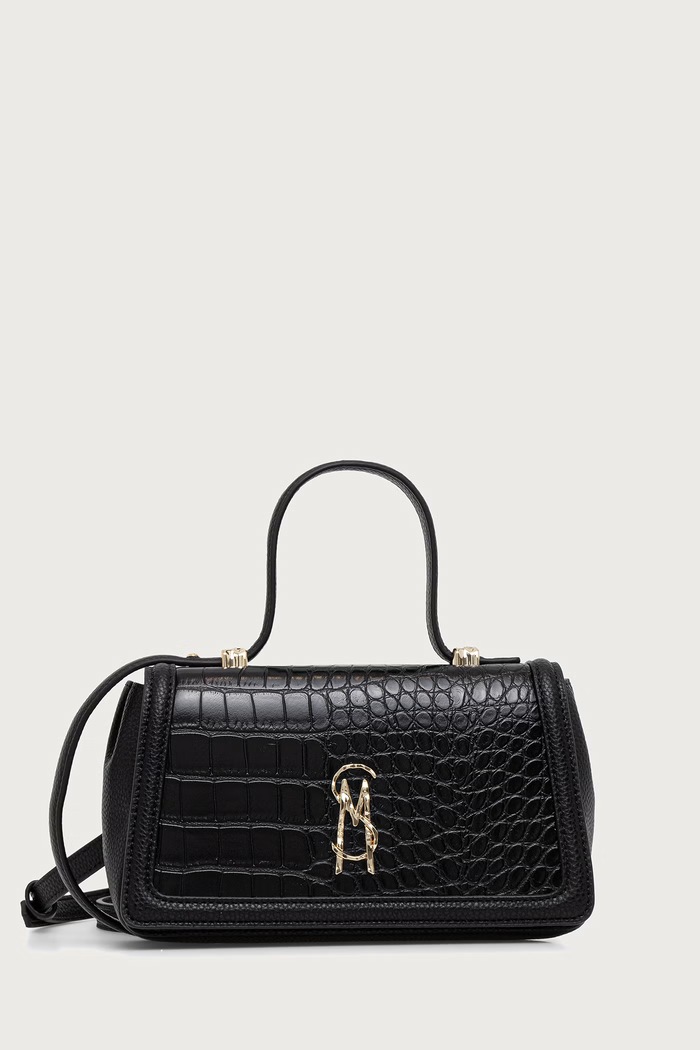 Steve Madden Torebka crossbody damska z imitacji skóry Bquill-C czarny SM13002515