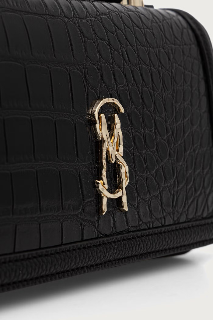 Torebka crossbody damska z imitacji skóry Bquill-C Steve Madden SM13002515 czarny