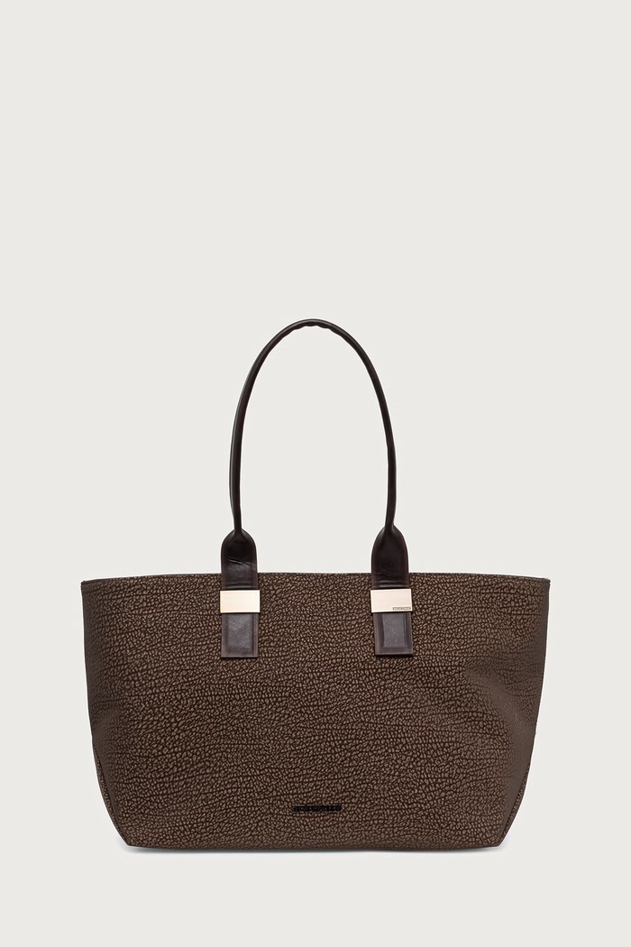 Steve Madden Torebka shopper damska z imitacji skóry Bmojave brązowy SM13002421