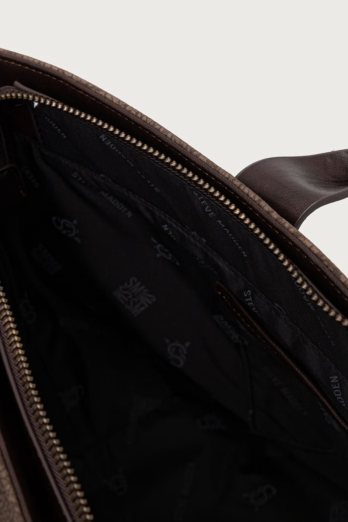 Torebka shopper damska z imitacji skóry Bmojave Steve Madden brązowy SM13002421