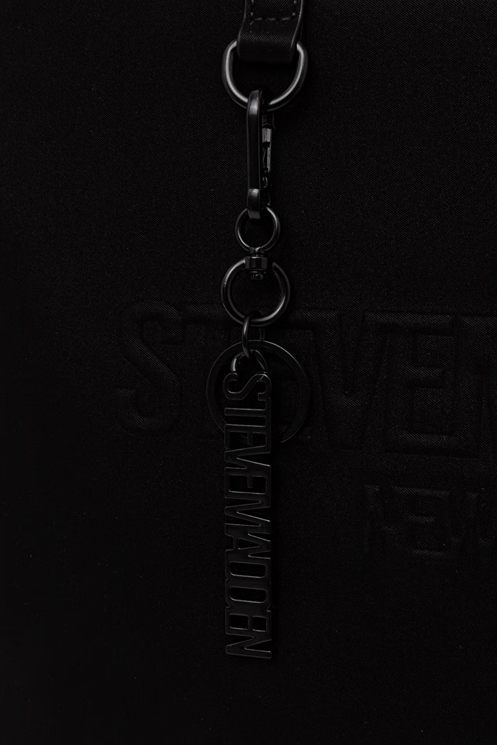 Torebka shopper damska z imitacji skóry Blessin Steve Madden SM13001756 czarny