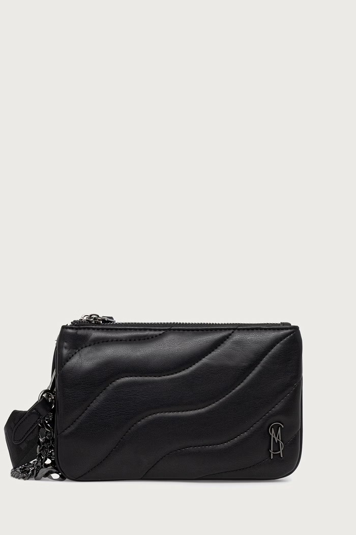 Steve Madden Torebka crossbody damska z imitacji skóry Bhydra czarny SM13002366