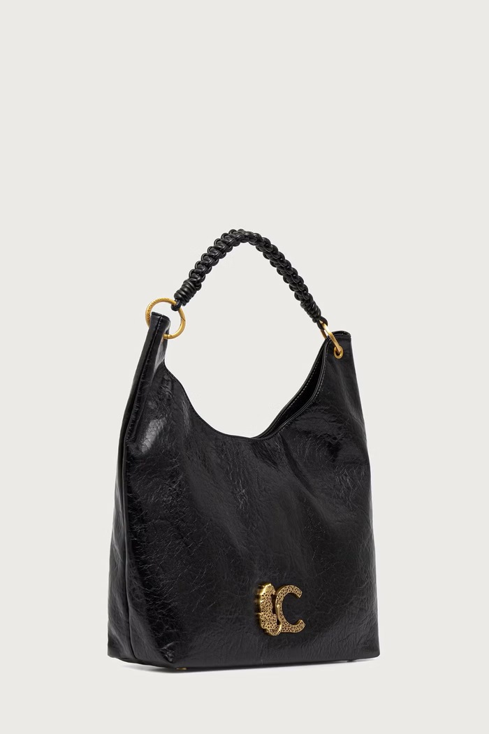 Lola Casademunt Tote bag pentru femei cu imitație de piele LF2604026 negru AW26